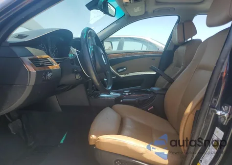 2008 BMW 528 I из США, поврежденный, VIN WBANU53548C112144